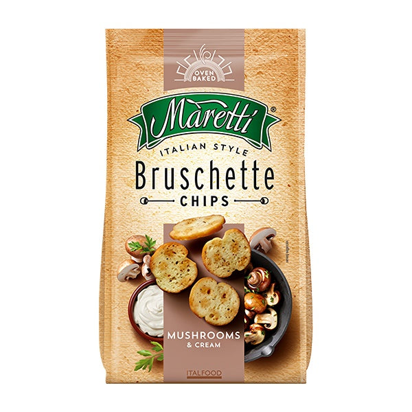 Maretti Mushrooms & Cream Bruschette 70g