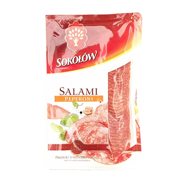 Sokolow Sliced Salami Pepperroni 100g