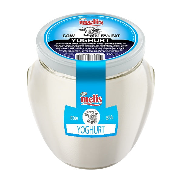 Melis Yoghurt Cow 5% Fat 530g