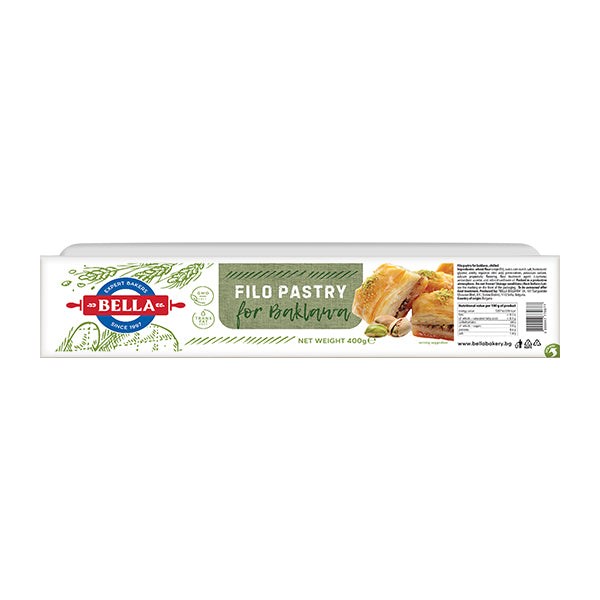Bella Filo Pastry for Baklava 400g