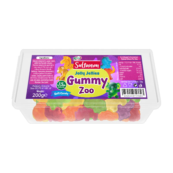 Sultanim Jelly Animals With Fruit 200g