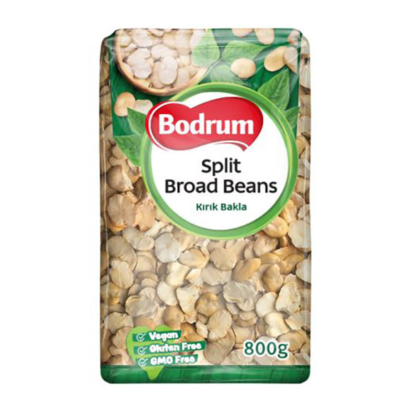 Bodrum Split Broad Beans 800g