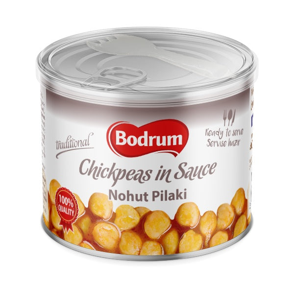 Bodrum Chickpeas in Tomato Sauce Ready Meal 400g