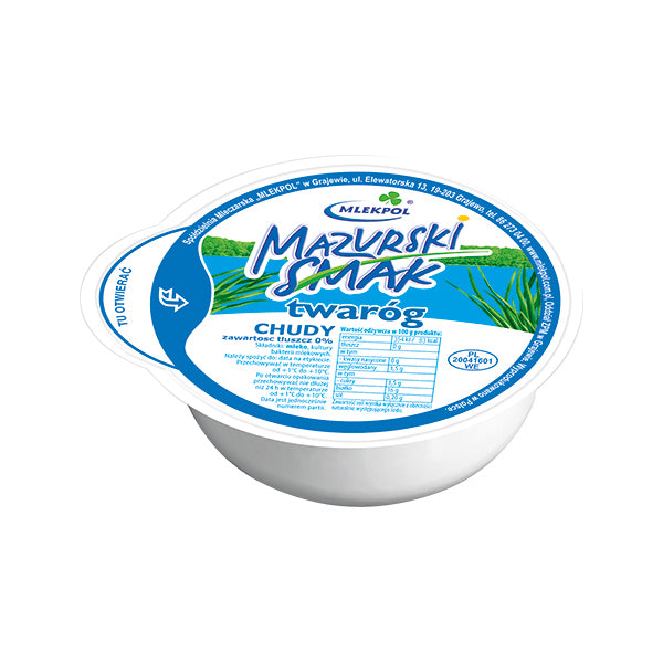 Mlekpol 0% Fat Mazurski Curd Cheese 275g