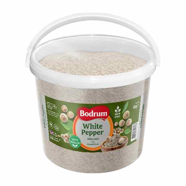 Bodrum White Pepper Ground Buket 4kg