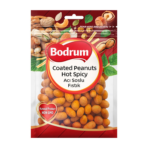 Bodrum Hot & Spicy Coated Peanuts 150g
