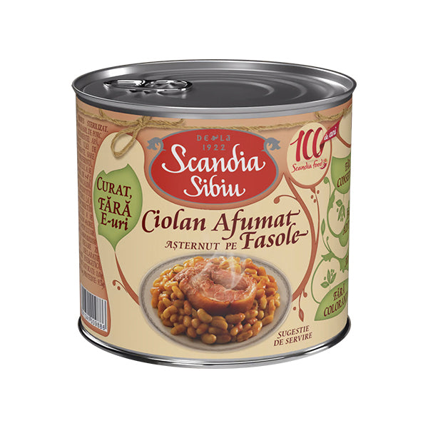 Scandia Sibiu Smoked Pork Knuckle with Beans 400g
