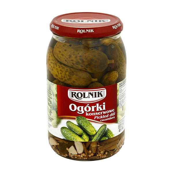 Rolnik Pickled Dill Cucumbers 900g