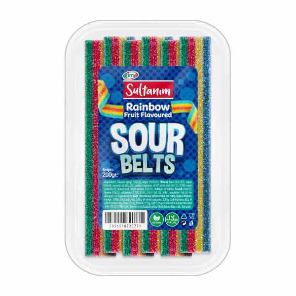 Sultanim Sour Belt Rainbow Flat Box 200g