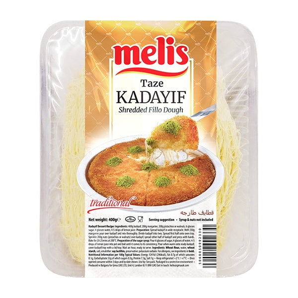 Melis Fresh Kadayif Filo Dough 400g