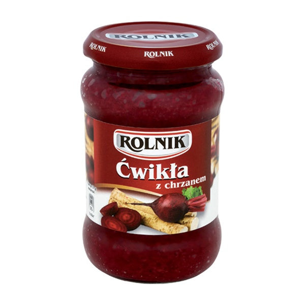 Rolnik Horseradish with Beetroot 370g