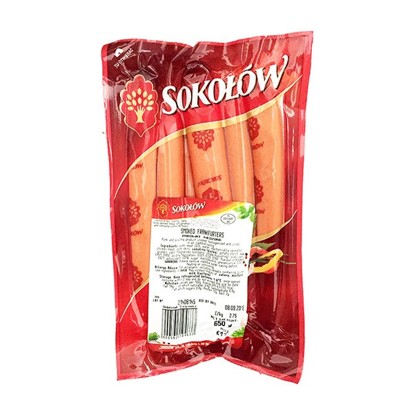 Sokolow Franks Smoked 650g