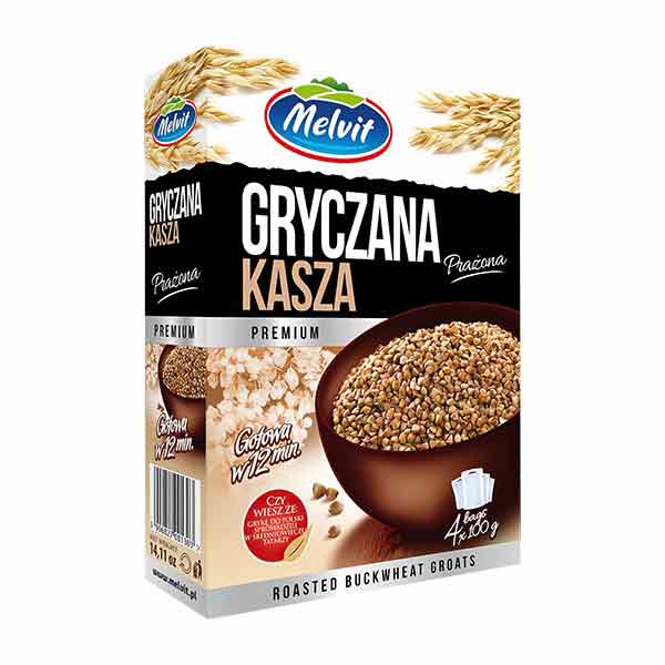 Melvit Roasted Buckwheat Cereal 400g