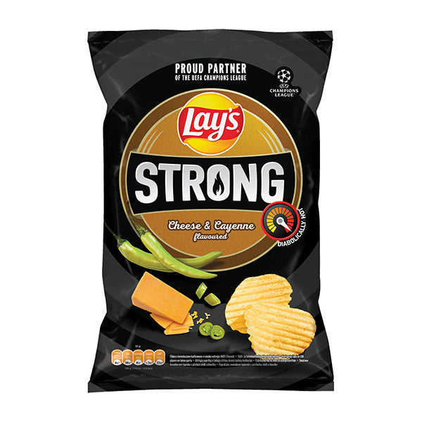 Lays Strong Cheese and Cayenne 120g