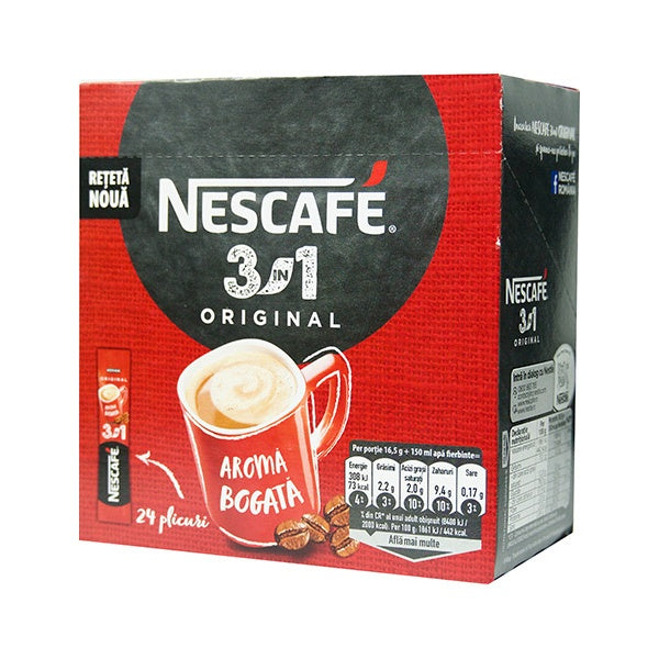 Nescafe 3in1 Original Coffee 24x16.5g