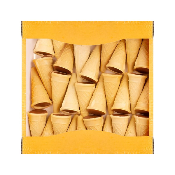 Polish Biscuit Wafer Fill with Cream Toffee Flavour & Dark Coating 200g