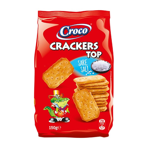 Croco Salted Crackers Top 150g