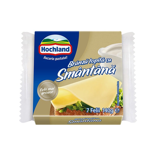Hochland Cream Cheese Slices 140g