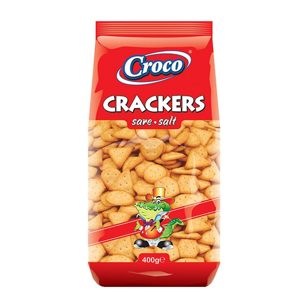 Croco Salted Crackers 400g