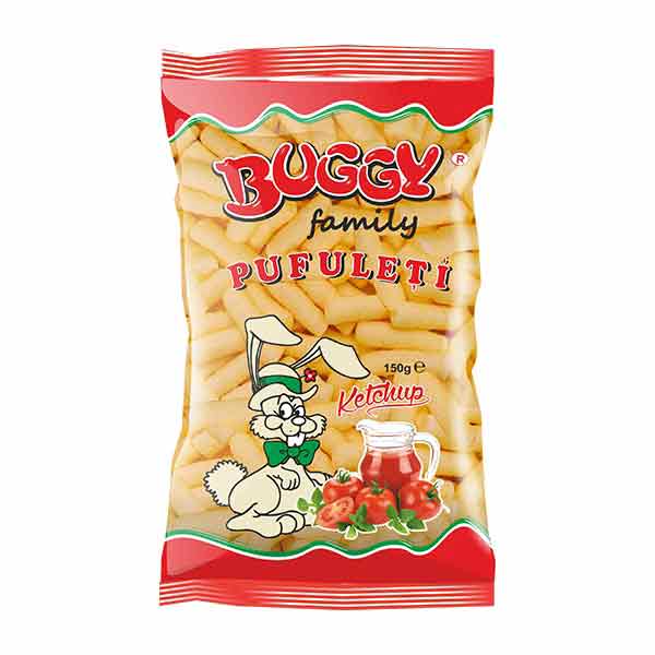 Buggy Ketchup Corn Flips 150g