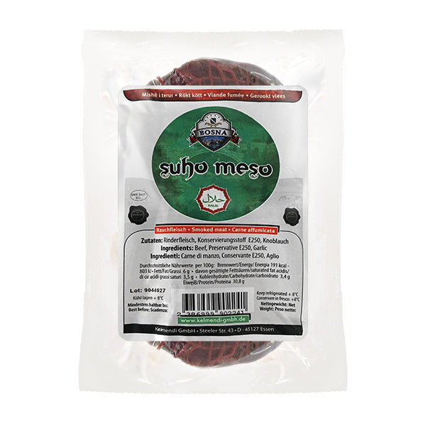 Kelmendi Dry Bosnian Suho Meso Beef Approx. 350g