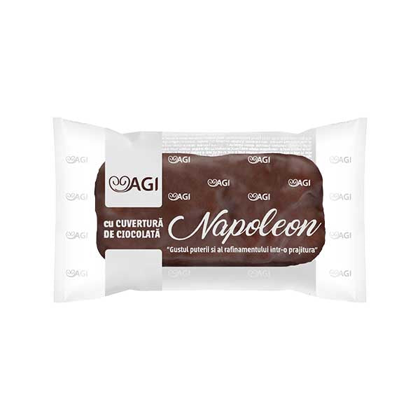 Agi Napoleon Pastry with Cocoa Coating 10x90g