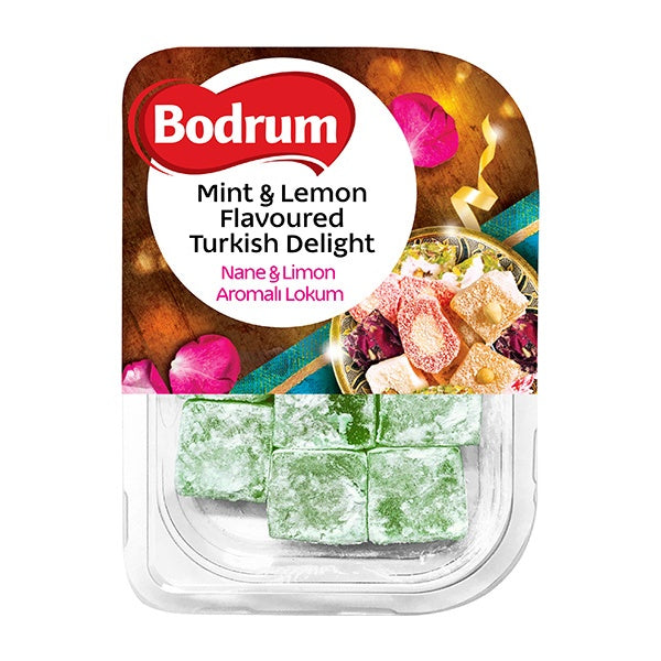Bodrum Lemon & Mint Turkish Delight 200g