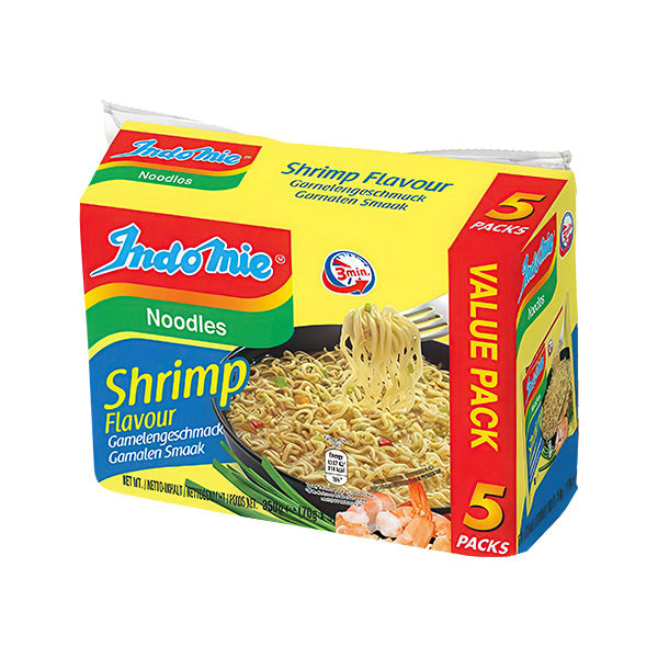Indomie Shrimp 5 Pack Noodles 350g