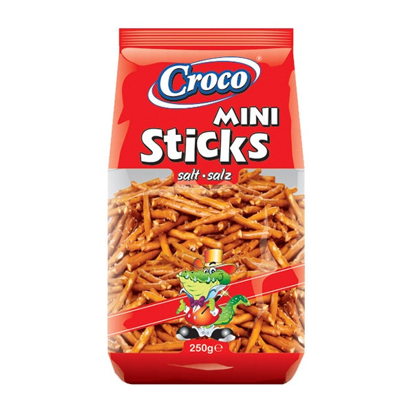 Croco Mini Salted Sticks 250g