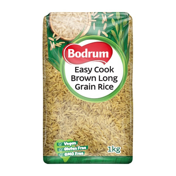 Bodrum Brown Easy Cook Rice 1kg