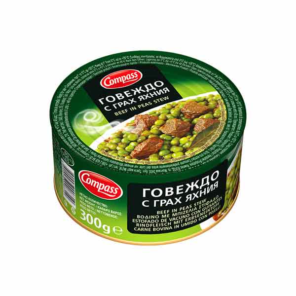 Compass Veal In Peas 300g