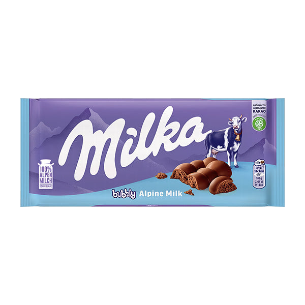 Milka Bubbly Milk Chocolate 90g