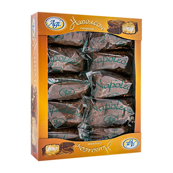 Agi Napoleon Pastry with Cocoa Coating 10x90g