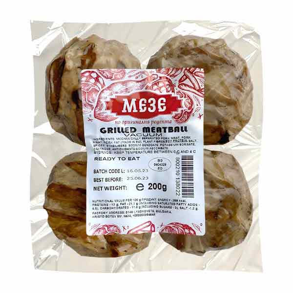 Meze Grilled Meatball 200g