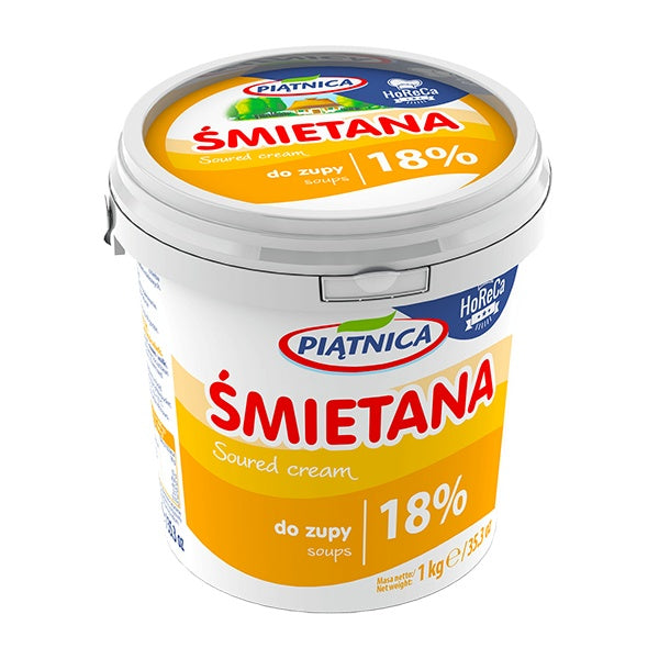 Piatnica Smietana 18% Sour Cream 1kg