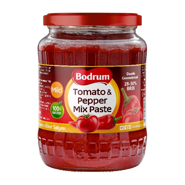 Bodrum Tomato & Pepper Mixed Paste 700g