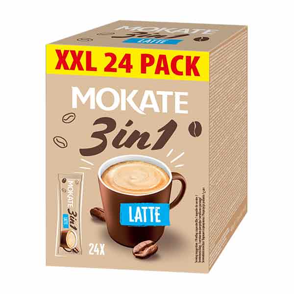 Mokate Latte 3in1 Coffee XXL 336g