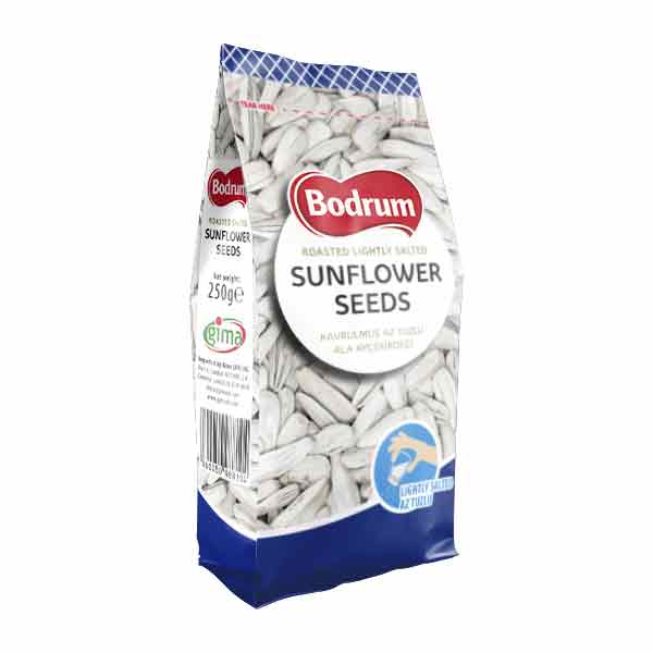 Bodrum Roasted Lightly Salted Sunflower Seeds 300g