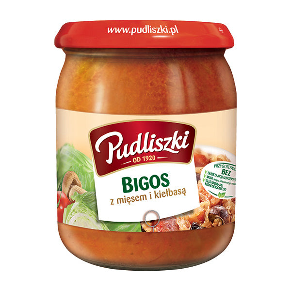 Pudliszki Cabbage Stew with Meat Ready Meal 500g