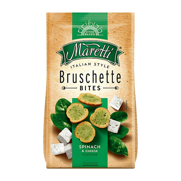 Maretti Spinach and Cheese Bruschette 70g