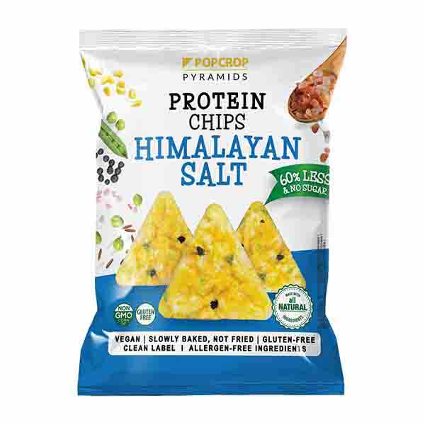 Popcrop Himalayan Salt Protein Chips 60g