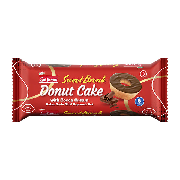 Sultanim Cocoa Coated Donut 240g