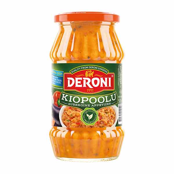 Deroni Kyopoolu Aubergine Appetiser 500g