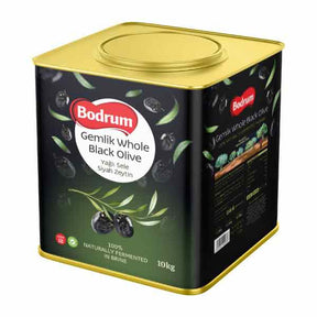 Bodrum Black Gemlik Olives 10kg – available from Foodsklep with UK delivery