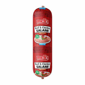 Melis Chicken and Beef Salami 500g – available from Foodsklep with UK delivery