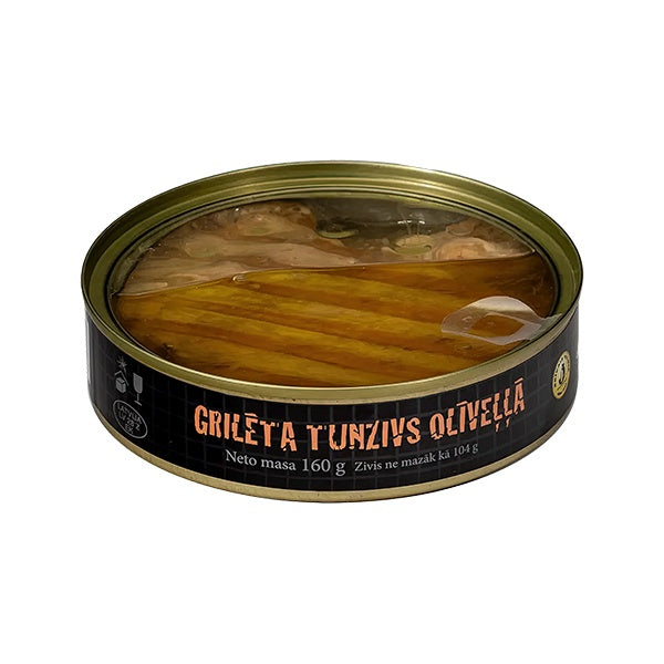 Brivais Vilnis Grilled Yellowfin Tuna in Olive Oil 160g