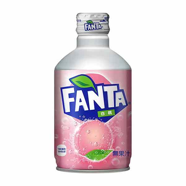 Fanta Peach Japanese Metal Bottle 300ml