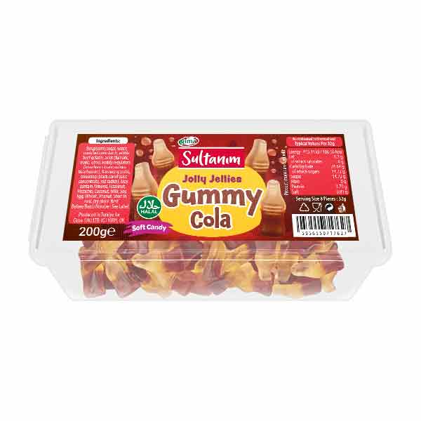 Sultanim Jelly Cola 200g