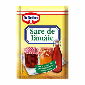 Dr Oetker Lemon Salt 8g – available from Foodsklep with UK delivery