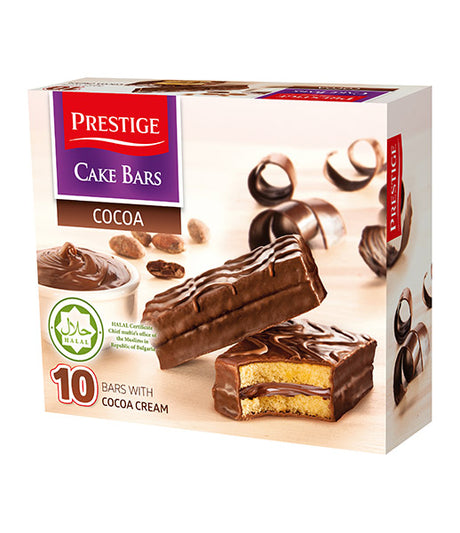 Prestige Sponge Cakes Cocoa Flavour 300g — soft cocoa sponge cakes, available from Foodsklep with UK delivery